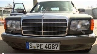 Mercedes S-Klasse W 126 - In dieser S-Klasse fühlt man sich wie Helmut Kohl