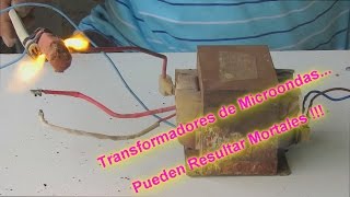 Transformador de Microondas: Una Trampa Mortal / Microwave transformer: A Death Trap