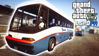 Wild Police Chase with Stolen Bus | GTA 5 LSPDFR #605