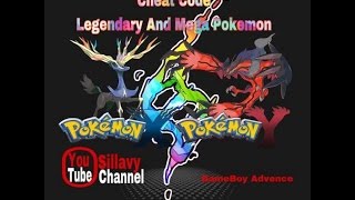 Cheat Code All Legendary and Mega Pokemon, Pokemon Mega Emerald X And Y Edition GBA