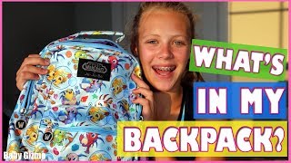 WHAT'S IN MY BACKPACK | Back to School Middle School Teen