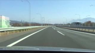 高速道路を新幹線スピードで走ってみました！