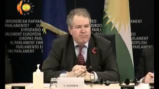 Masrour Barzani Chancelor of Kurdistan National Security Council speech in the EU Parliament.Nov2014