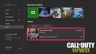 How to Predownload Call of Duty: WWII on the Xbox One RIGHT NOW!