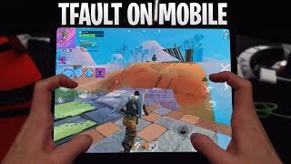 I played Tfault scrims... but on Mobile (very bad idea)