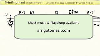Menilmontant - Gypsy Jazz Accordion Sheet music
