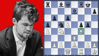 The World Champion risks the Sveshnikov again - Navara vs Carlsen | Shamkir Chess 2019