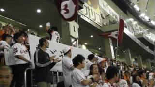2011.05.04 巨人vs阪神 ジャイアンツ1-9応援歌 【二次会】