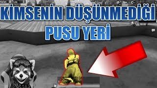 PUBG Mobile Kimsenin Bilmediği Pusu Yeri ( PUBG Mobile Harika Pusu Yerleri 2018 )