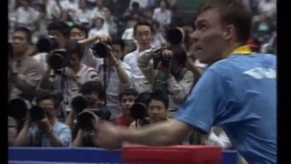 1995 WTTC 43rd (MT-Final/CHN-SWE/game3) DING Song Vs KARLSSON Peter [Full Match/Chinese|720p]