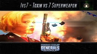 [C&C Zero Hour] 1vs7 Superweapon Generals - Viewer Challenge 0015