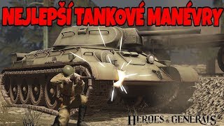 NEJLEPŠÍ TANKOVÉ MANÉVRY !!! / Hrajeme s Tamasem  /  Heroes and Generals