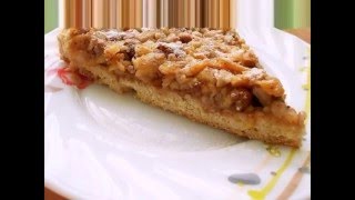 Венгерский ореховый пирог с яблоками