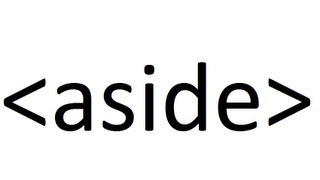 Learn HTML code: aside