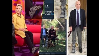 John McCain Weird Excuse for Switched Leg Injury Doesn't Add Up. Hillary's Boot Raises Questions