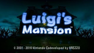 Luigi's Mansion 3DS -  100% Walkthrough Part 1 - Intro + Area 1 (Chauncey Boss)