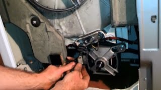 Самостоятельный ремонт стиральной машины, замена щеток на двигателе