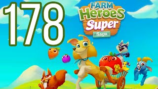 Farm Heroes Super Saga Level 178 No Boosters