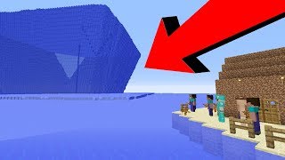 МЕГА ЦУНАМИ VS ДЕРЕВНИ НУБОВ В МАЙНКРАФТ! КАК ВЫЖИТЬ НУБАМ ОТ ЦУНАМИ MINECRAFT МУЛЬТИК #1
