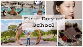 [미국 대학생의 하루] 정신없는 개강 첫날 || FIRST DAY OF SCHOOL SENIOR YEAR IN COLLEGE