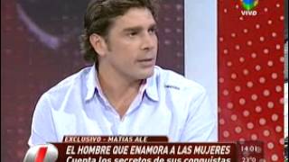 Intrusos: Matías Alé confiesa que le gusta la presidenta Cristina Kirchner @archivoretro