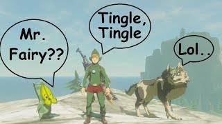 Tingle Link Takes Back His Island with Wolf Link!!! Zelda BotW