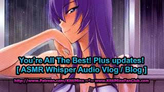 Kitti Minx ASMR - Holiday Silliness and Exciting News! [ Audio Blog / Vlog ] [ Mature ]