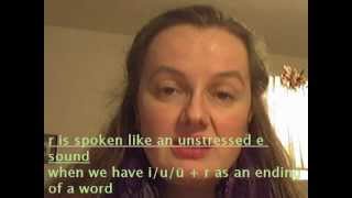 Pronunciation German r - Learn German easily