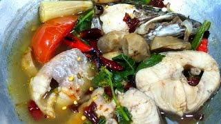 เมนูจากปลา EP05 | ต้มยำปลาช่อนนา | เมนูบ้านๆแสนอร่อยทำง่ายๆ | สไตล์นายแทน