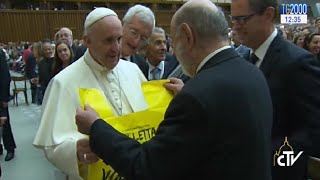 Udienza di Papa Francesco alla Fondazione Banco Alimentare, 3 ottobre 2015
