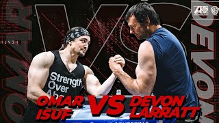 DEVON LARRATT vs OMAR ISUF (How To Dominate Any Arm Wrestling Match)