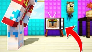 ME ESCONDO EN LA TELEVISION!! ? EL MEJOR ESCONDITE DE MINECRAFT