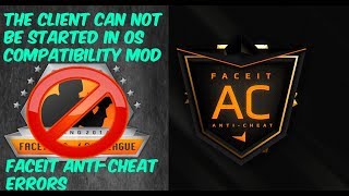 ОШИБКА СОВМЕСТИМОСТИ FACEIT-AC//The client cant  be started in OS compatibility mode!