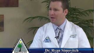 Interview with Dr. Ryan Simovitch at Palm Beach Orthopaedic Institute
