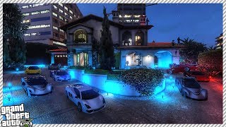 MICHAEL THROWS A HUGE HOUSE PARTY IN GTA 5