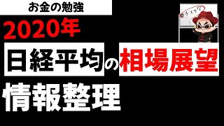 2020年 日経平均の暴落はくるのか？暴落対策はどうすればよいのか？お金の勉強 草食系投資家LoK