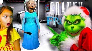 КТО Украл у ГРЕННИ ПОДАРКИ? ГРИНЧ СТОЙ ! GRANNY 1.6 и grinch и СОСЕД НОВЫЙ ГОД летсплей Валеришка
