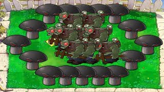 Plants vs Zombies Hack 879 Doom-shroom vs Giga-gargantuar