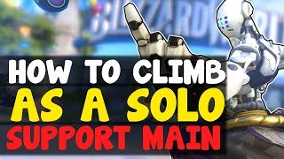 How To Climb As A Support Main | Overwatch Competitive Season 9 Ranked Tips / Guide - Escape Gold