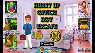 Wow Hurry Up Office Boy Escape Walkthrough [WowEscape]