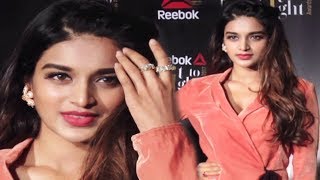 Nidhhi Agerwal At Reebok Fit To Fight Awards 2017