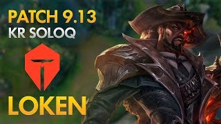 Top Esports Loken - Lucian Bot Lane - KDA 12/0/4