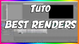 TUTO : BEST RENDER EVER ON MINECRAFT [1080p60FPS] SONY VEGAS + ACTION (FR)