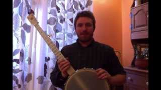 Pisgah Banjos: 12'' Possum Maple Cumberland Gap D