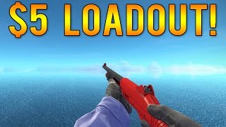 CS GO - Complete $5 Budget Loadout! (Best Super Cheap Skins)