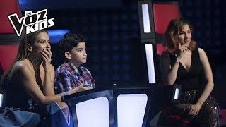 Jorge entrenó con Paty Cantú | La Voz Kids Colombia 2018