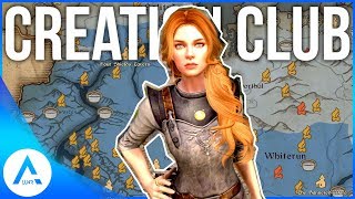 Skyrim special edition - Creation Club Leaked Mods (First Look)