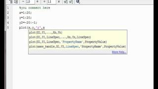 MATLAB 101: How to Plot two lines and label it on the same graph