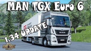 ?LIVE -ETS2 MP - 1.34 UPDATE - MAN TGX Euro 6 #EuroTruckSimulator2