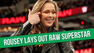 Ronda Rousey In WWE Raw Dark Segment | Bray Wyatt Reincarnation?